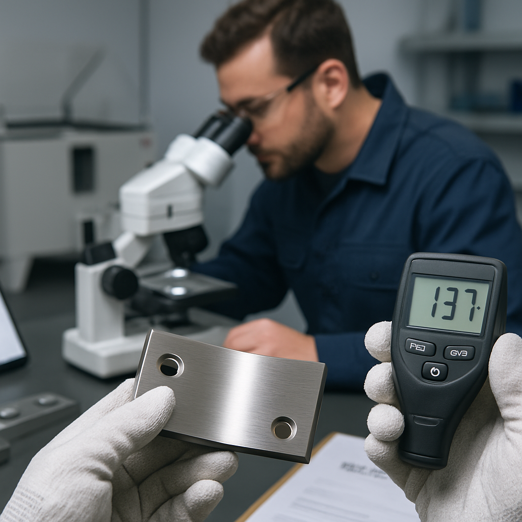 Materialanalyse, Korrosionsschutz und Bewertung – HH Polishing