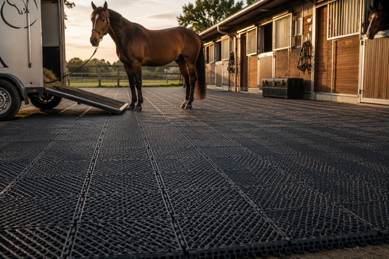 Paddockplatten für Pferdekoppeln – Materialien & Verlegetipps